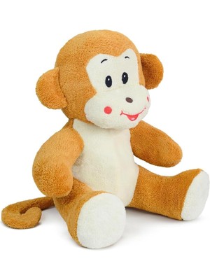 Bey Ofis Hediyesi Eşek 20-25 cm Figürlü Pelüş Ayıcık, 20 Cm,sevgiliye Hediye,ayı,peluş Ayıcık,plush Toys, (Maymun)