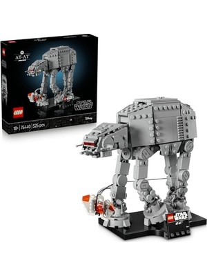 LEGO Star Wars: Imparatorun Dönüşü At-At 75440 - Yetişkinler Için Orijinal Detaylar, Asi Ittifakı Kar Motoru ve Isim Levhalı Stant Içeren Koleksiyonluk Model Yapım Seti, Hediye Fikri (525 Parça)