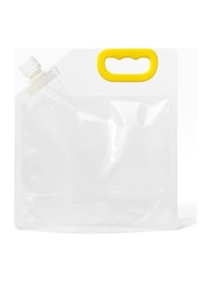 Busstier 12’li Katlanabilir Saklama Torbası 2,5 Litre Sızdırmaz Kapaklı Çok Amaçlı Su ve Gıda Saklama Poşeti Pirinç Bakliyat Kamp Piknik Seyahat Için Dayanıklı