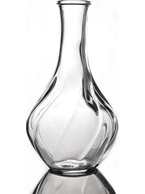 Vıljestark Vazo, Ince Boyun Vazosu, Çiçek Saksısı, Dekorasyon Için Masa Vazosu (Şeffaf Cam - 17 Cm)