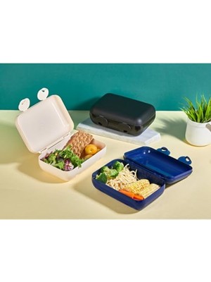 Beslenme Kutusu Saklama Kabı Büyük Hacim Bpa'sız Pp Plastik Sefer Tası ve Beslenme Çantası - Lunch Box, Dahil Okul Beslenme