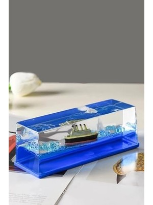 Buffer Batmayan Gemi Hediyelik Dekoratif Ev ve Ofis Hediyesi Özel Aşk Gemisi