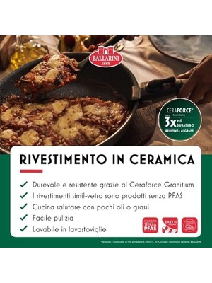 Tuba Toptaş Torre Kızartma Tavası Seti, Seramik Kaplama, 20 + 28 Cm, Indüksiyonlu Ocaklara Uygun, Çıkarılabilir Sap, Alüminyum