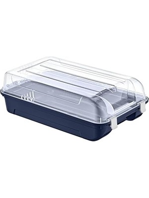 Smartware Kadın Ayakkabı Kutusu Lacivert