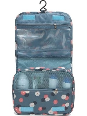 Su Geçirmez Organizer Askılı Seyahat Kozmetik Makyaj Çantası Mint