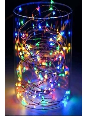 -Pilli Dekoratif Peri LED Işık 3 Metre (Rgb) Gaming Aydınlatma