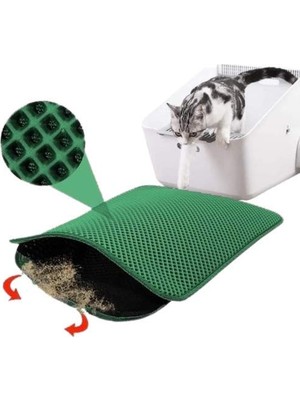 Bypet Kedi Tuvaleti Önü Elekli Kedi Kumu Paspası 60 x 40 cm          [enerji Sınıfı A+]