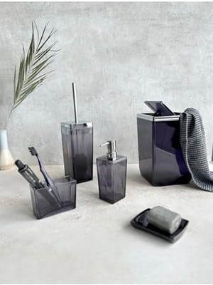 Biga Banyo Seti, Şeffaf Siyah