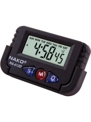 Orret Home Dijital Küçük Masa ve Araç Saati, Alarm ve Kronometre Özellikli, Pomodoro Ders Çalışma Saati, Sporcular ve Zamanla Yarışanlar Için Ideal (1)