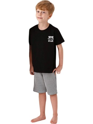 Arnetta Baba-Oğul Seti E.çocuk Pijama Şortlu Takım AR3671