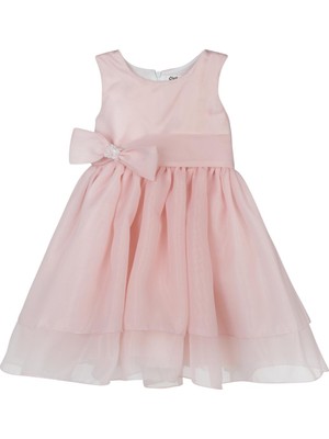 Civil Girls Kız Çocuk 6-9 Yaş Abiye - Pudra