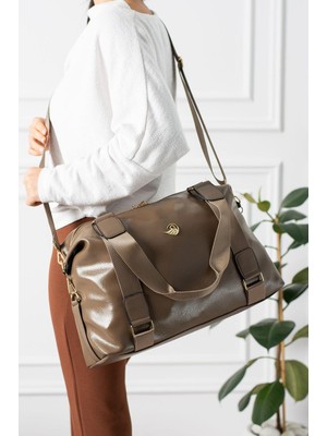 Çanta Sepetim Yumuşak Suni Deri Salaş Kadın El Omuz Çantası