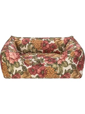 Alpha Merta Gül Desenli Köpek Yatağı M 65X80CM          [enerji Sınıfı A]