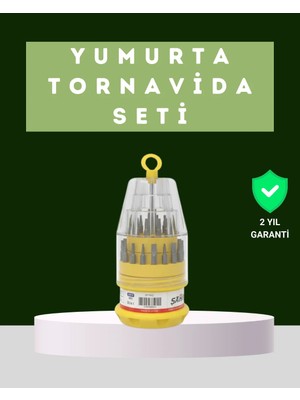 Ateşe Dayanıklı Tornavida Seti Elektronik Tamir Için Çok Uçlu