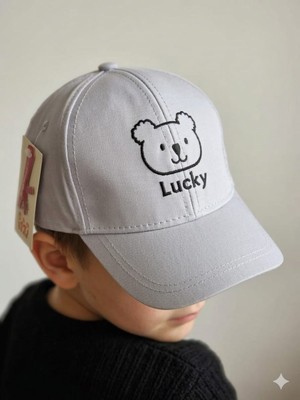 Benitto Kids Kitti 1-4 Yaş Lucky Nakışlı Erkek Çocuk Kep Şapka