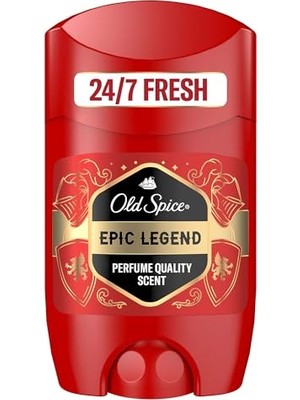 HDY Store Old Spice Epic Legend Ferah Kokuya Sahip Erkek Deodorant Stick 50 ml Gün Boyu Koruma