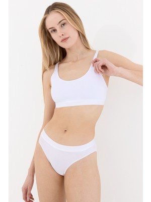 Naphor Touch Beyaz Slip Külot