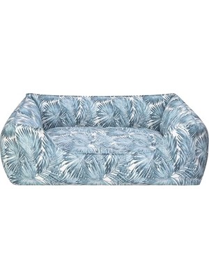 Alpha Merta Mavi-Beyaz Köpek Yatağı L 85X105CM          [enerji Sınıfı A]