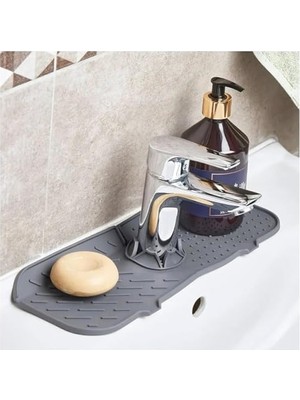 Su Tutucu Musluk Matı - Mutfak ve Banyo Için Koruyucu Musluk ve Lavabo Altı Mat