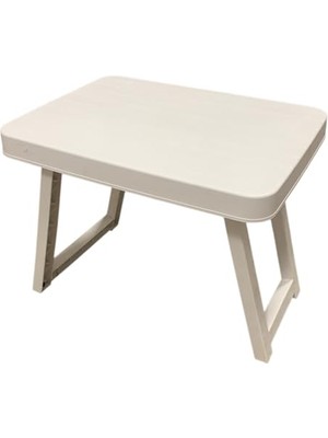 Küçük Boy Katlanır Masa 36 * 49 * 38 cm (Beyaz)