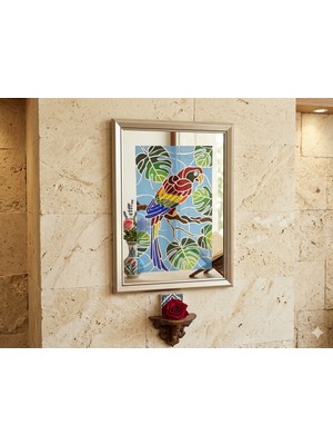 Sanatçı Yuvası Kadın Kooperatifi Cam Vitray Tablo