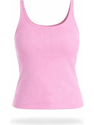 5in1Canpolat Pembe U Yaka Fitilli Basic Atlet