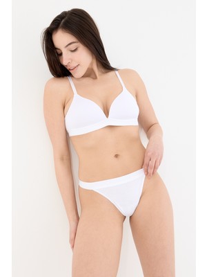 Naphor Touch Beyaz String Külot