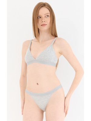 Naphor Touch Gri Bikini Külot