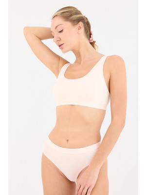 Naphor Touch Pudra Yüksek Bel Slip Külot