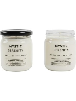 Calm Reflections Çiftli Soya Mum Seti – El Yapımı Kokulu Doğal Mumlar, Nane-Tarçın-Çikolata-Vanilya Aromalı, Şık Cam Tasarım, Ev ve Ofis Için Lüks Hediye Seti          [enerji Sınıfı A+++]