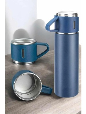 500 ml Kapasiteli Taşınabilir Basınçlı Termos Seti Günlük Kullanım Için Ideal