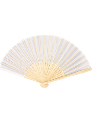 Ahşap Katlanır Yelpaze El Yelpazesi Çok Amaçlı Yelpaze