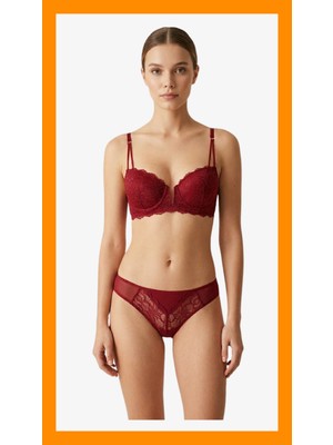 Büşra 232 Balenli Destekli Bayan Sütyen Takım