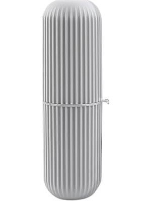 Taşınabilir Seyahat Diş Fırçası Kutusu – Şık Bej, Kompakt ve Hijyenik Diş Fırçası & Macun Saklama Kabı | Seyahat, Ofis ve Günlük Kullanım Için