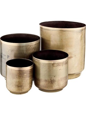 Çiçeklik, Metal, Pirinç, Tek Boy