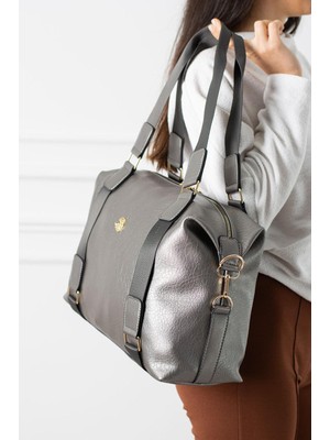 Çanta Sepetim Yumuşak Suni Deri Salaş Kadın El Omuz Çantası