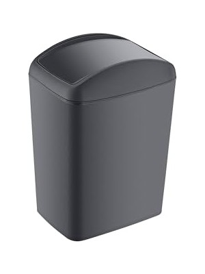 Smartware Soft Çöp Kutusu Döner Kapak 5 Lt Beyaz