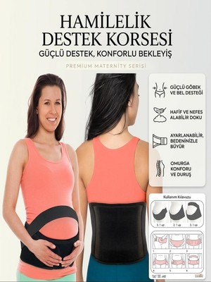 Ankaflex Yeni Tasarım Hamile Bel Destek Korsesi