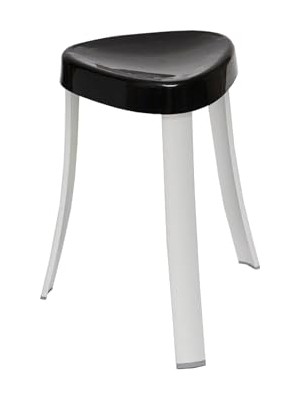 Banyo Taburesi Alu. Siyah M-KV16-06