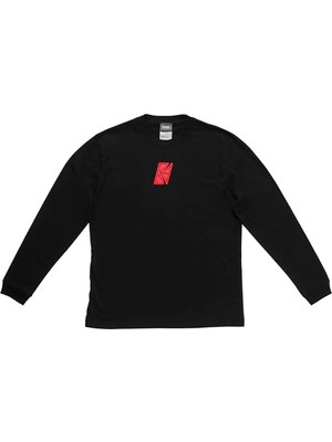 Long Sleeved T-Shirt Black W/t Logo L