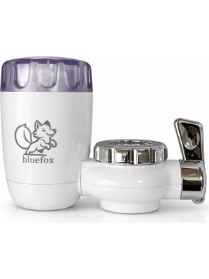 Bluefox Mutfak Musluk Ucu Su Arıtma (Ver. Iı) - Klor ve Kireç Azaltıcı, Organik Safsızlıkları Giderici, Uzun Ömürlü Temizlenebilir Kartuş, Kolay Kurulumlu, Akıllı Sürahi Ön Arıtma Için Ideal