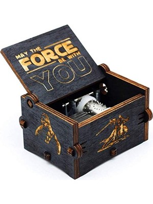Star Wars Ahşap Çevirmeli Müzik Kutusu