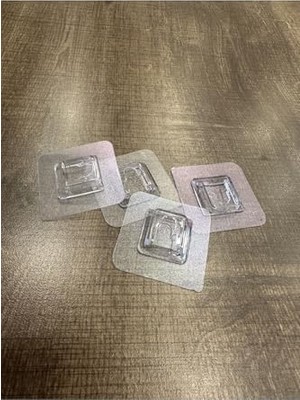 Yedek Yapıştırıcı Sticker Duvar Yapışkan Sihirli Banyo Düzenleyici Yedek Yapıştırıcısı 4 Adet