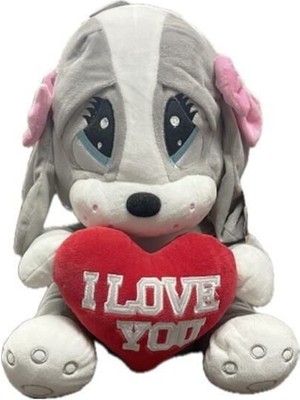 Kiddico Toys Kalpli Üzgün Köpek Peluş 40 cm 62399