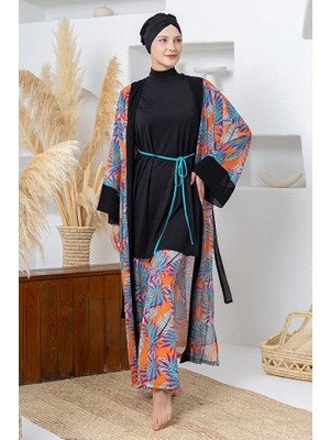 Maresiva Pareolu Likralı Tam Tesettür Mayo 62112