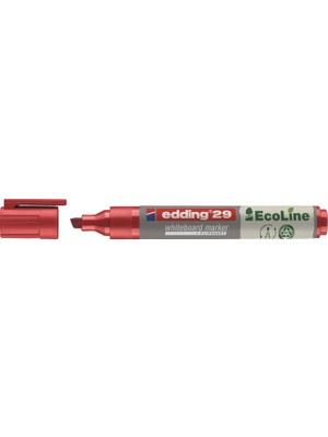 Nisar Store Edding Whiteboardmarker 29 Ecoline, Yeniden Doldurulabilir, 1 – 5 Mm, Kırmızı
