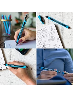 Berry Store Slıder Memo Tükenmez Kalem 6-Lı Poşet