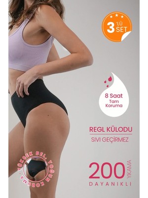 Peddon 3'lü Fırsat Paketi Full Moon Cheesecake Ultra Emici & Hijyenik Gün Boyu Sızdırmaz Period Regl Külodu