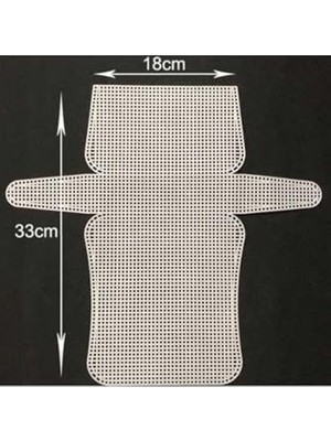 Çanta Kanvas 33 cm Beyaz Renk