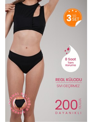 Peddon Jenny 3'lü Fırsat Paketi Süper Emici & Ultra Hijyenik Gün Boyu Sızdırmaz Longer Period Regl Külodu